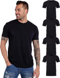 INTO THE AM Mens T Shirt Packs - Soft Fitted Crew Tees S - 4XL