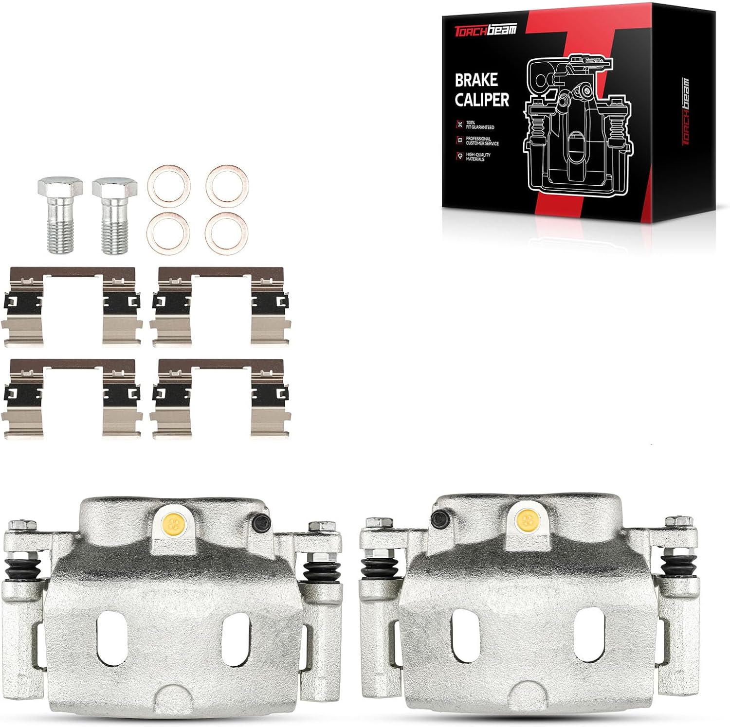Torchbeam Front Brake Calipers Set for Chevrolet and GMC Models