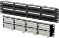 Iwillink 10Gbps Cat6A 48-Port Patch Panel 19in - Reliable 10G Cabling