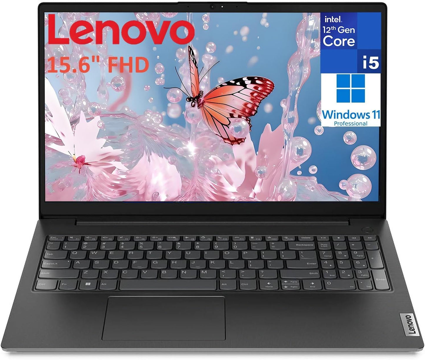 Lenovo 15.6 FHD Laptop with Intel i5-1235U and 16GB RAM