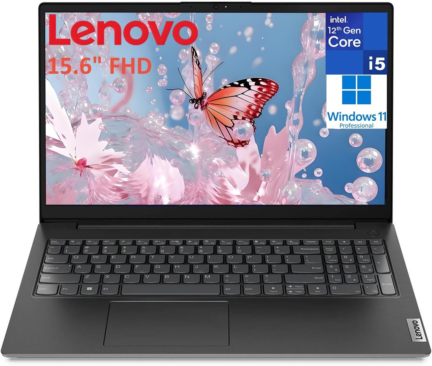 Lenovo 15.6 FHD Laptop with Intel i5-1235U and 16GB RAM