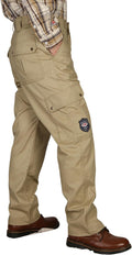 FR Pants for Men Cargo Flame Resistant Pants 100% Cotton 7.5oz - CAT2