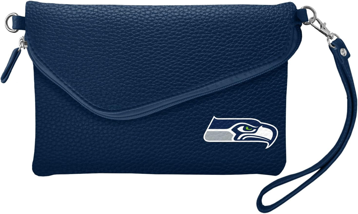 Littlearth womens NFL Pebble Fold Over Crossbody Purse Review