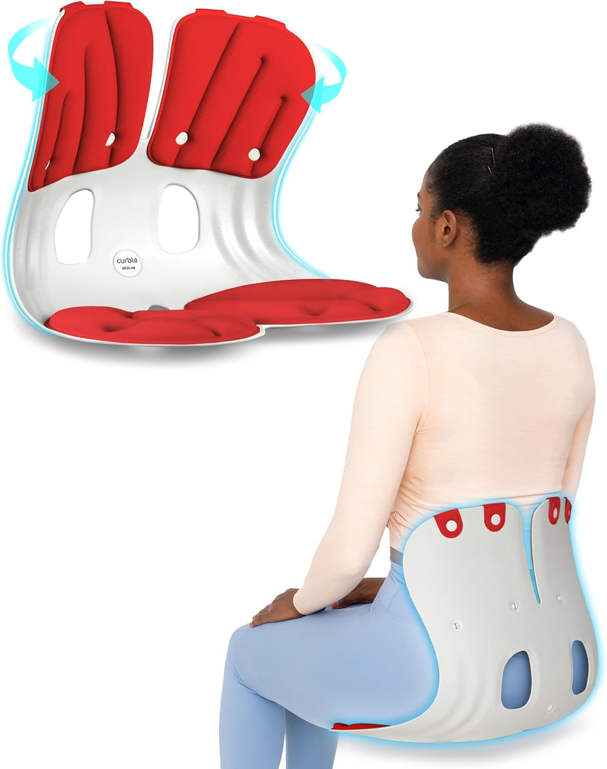 Curble Grand Ergonomic Back Support for Posture and Pain Relief