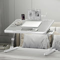 Laptop Desk for Bed Adjustable Lap Table with USB Port