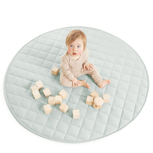 Foldable Stylish Baby Play Mat - Soft Cotton