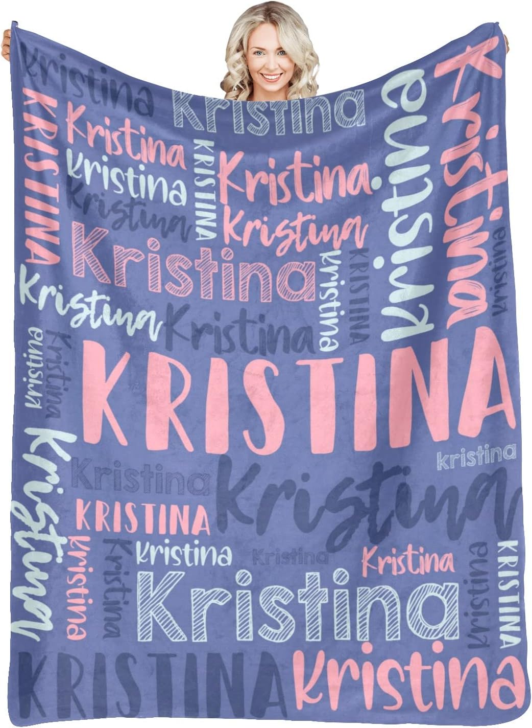 Personalized Blankets for Kids and Adults - Custom Name Throws
