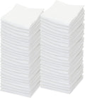 Dish Cloths Cotton Flour Sack 50 Pack 13ftx13ft - Thick Absorbent