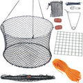 Crab Ring Trap Two Ring Crab Kit with Harness and Bait Clip