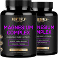 Magnesium Citrate & Oxide 500mg Complex - 240 Vegan Capsules