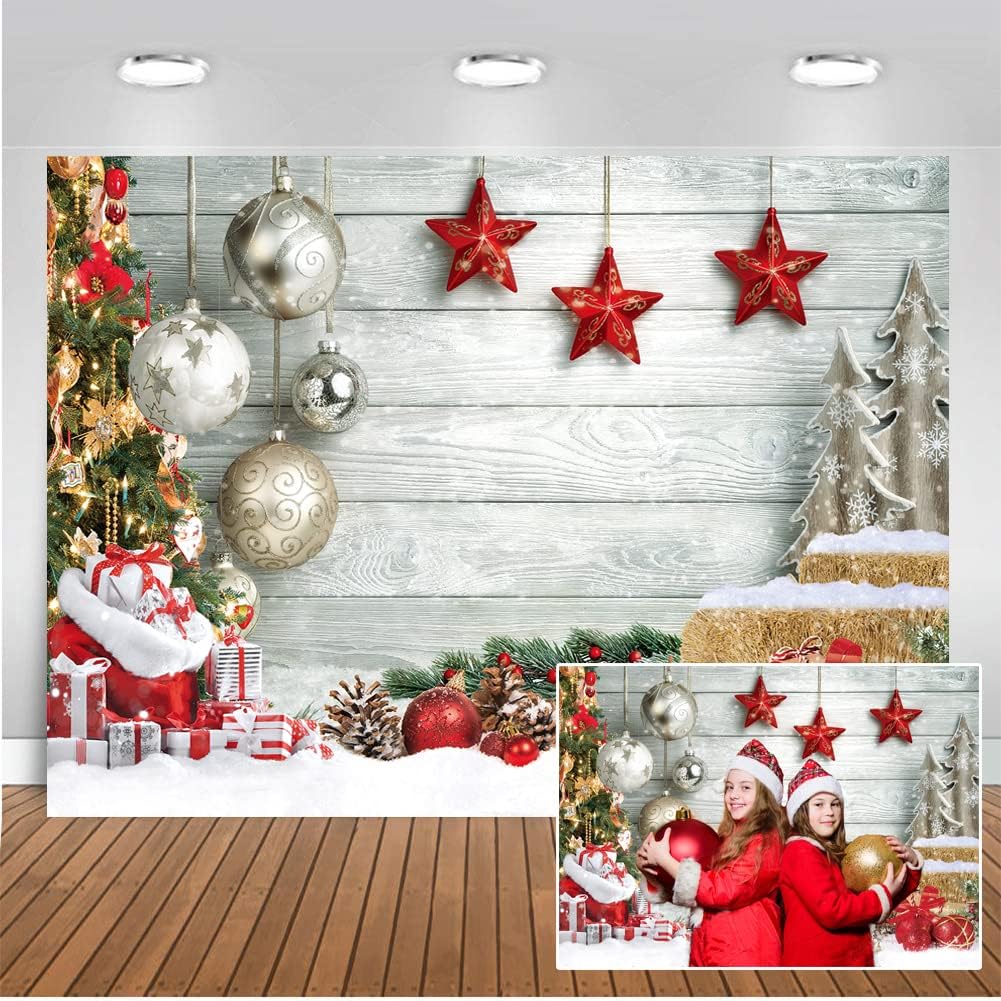 CHAIYA 12X10FT Christmas Backdrop for Stunning Holiday Photos