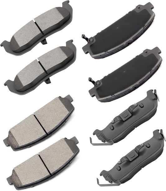 cciyu D1041 D1286 Ceramic Brake Pad Set for Infiniti QX56