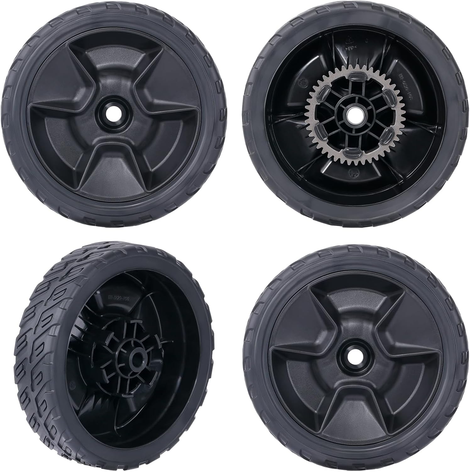 CheeMuii 4 Pack HRN216 Lawn Mower Wheels Kit for Honda Mowers
