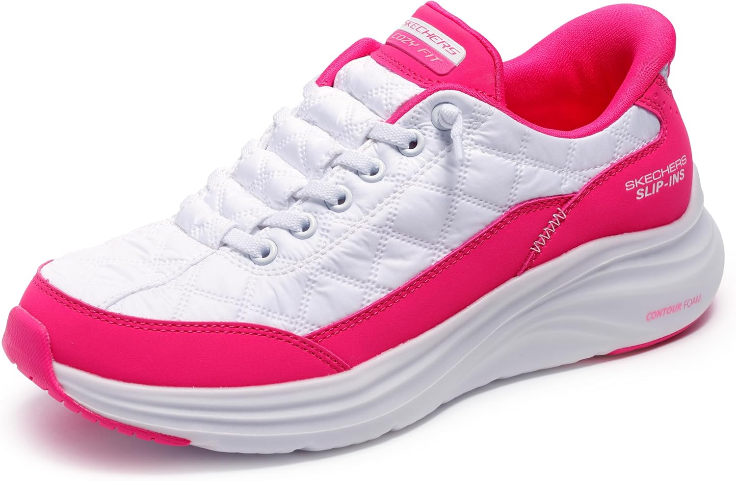 Skechers Women's Contour Foam Cozy Fit Slip-ins Sneaker Review