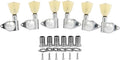 KAISH Chrome 3+3 Locking Tuners 21:1 for LP/Les Paul/SG Guitars