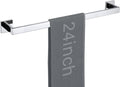 LANC Bath Towel Bar 24-Inch Stainless Steel Towel Rack - Durable Wall