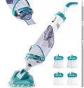 Pool Vacuum for Above Ground Pool 19.5 GPM with 60in Pole - Cordless
