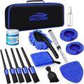 Windshield Cleaner Tool 15PCS Car Interior Detailing Kit - All-in-One