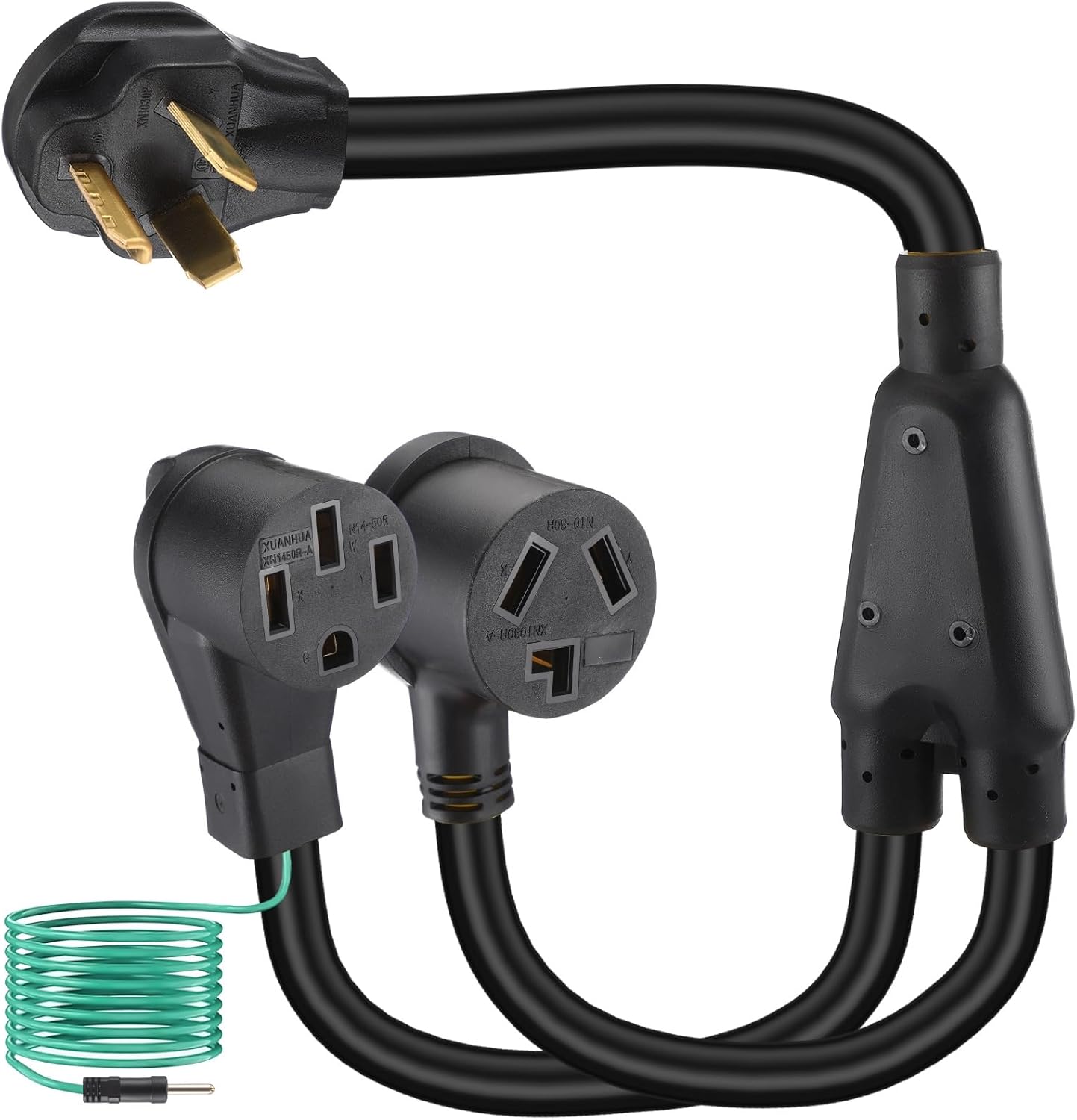 30 Amp Dryer Y Splitter for RV and EV Charging Convenience