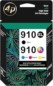 910XL Ink Cartridges Replacement for HP OfficeJet Pro Printers