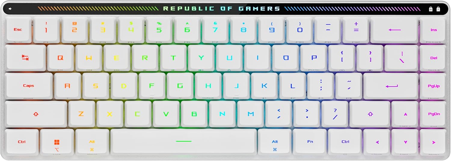 ASUS ROG Falchion RX Low Profile Wireless Gaming Keyboard Review