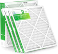 20x20x1 Air Filter 6 Pack - MERV 8 Pleated Replacement Filters
