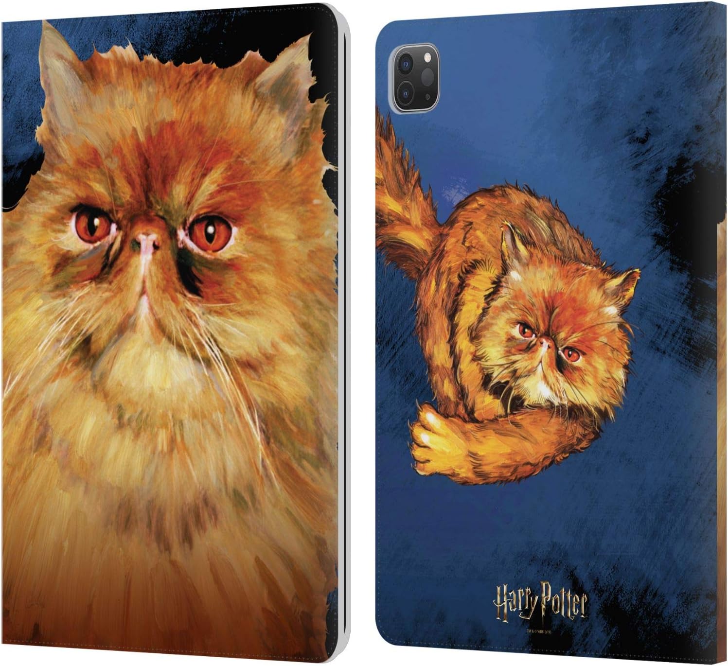 Harry Potter Crookshanks Leather Wallet Case for iPad Pro 11