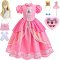 Princess Costume for Girls with Accessories - Full Dress Up Set