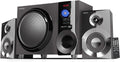 Boytone 60W Wireless Bluetooth Speaker with Powerful Bass - Compact
