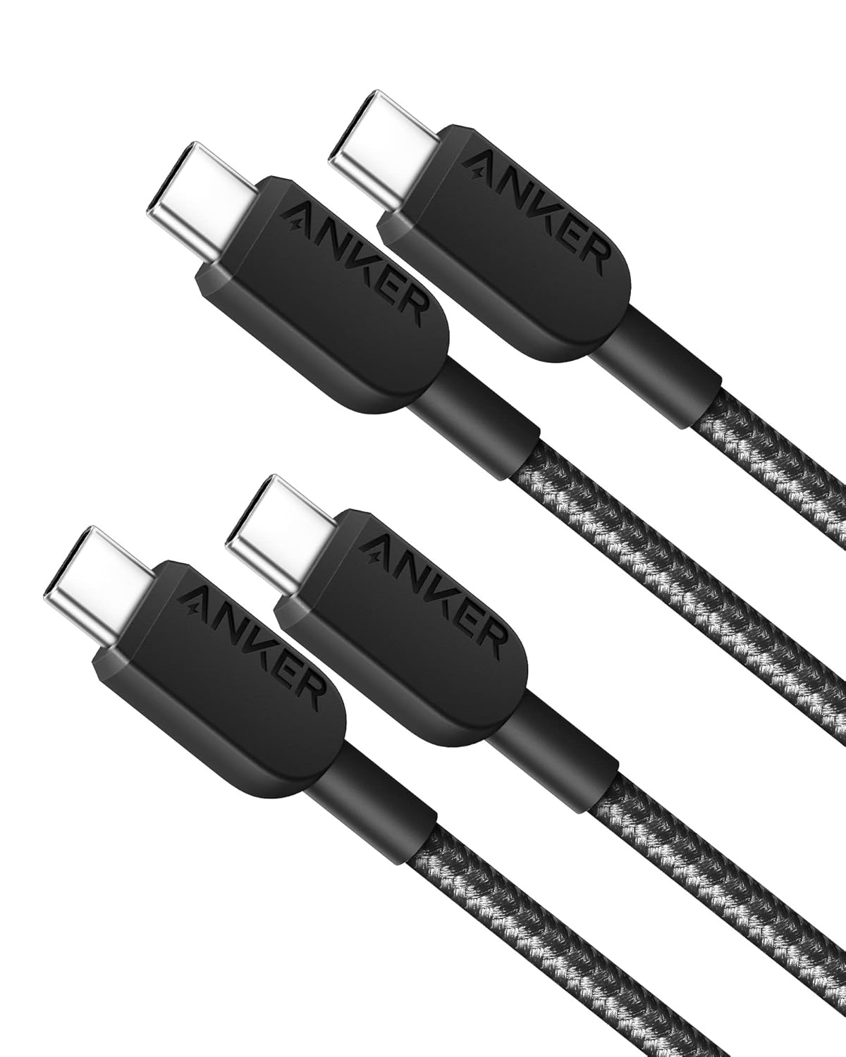 Fast Charge 2-Pack Anker Type C Cable 3FT