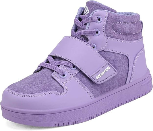 DREAM PAIRS High Top Sneaker Basketball Shoes for Kids