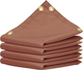Amgo 9 ft x 30 ft Brown Waterproof Shade Cloth - Dual Protection