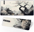 Brecoy XL Japanese Desk Mat - Non-Slip Base, Big Protector