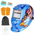 Welding Helmet Auto Darkening True Color Hood 4/9-13 - Comfortable Fit