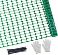 PotatoLife Plastic Mesh Fence 4ft x 100ft - Versatile Temporary