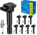 PHILTOP Ignition Coil Pack and Iridium Spark Plugs Set - Volvo Fitment
