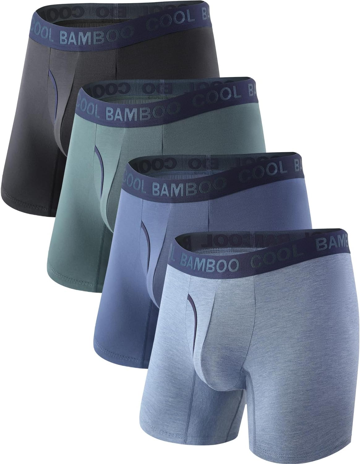 Bamboo Cool Men's Underwear Boxer Briefs for Ultimate Comfort