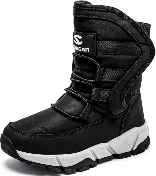 GUBARUN Boys Snow Boots - Waterproof Cold Weather Shoes for Kids