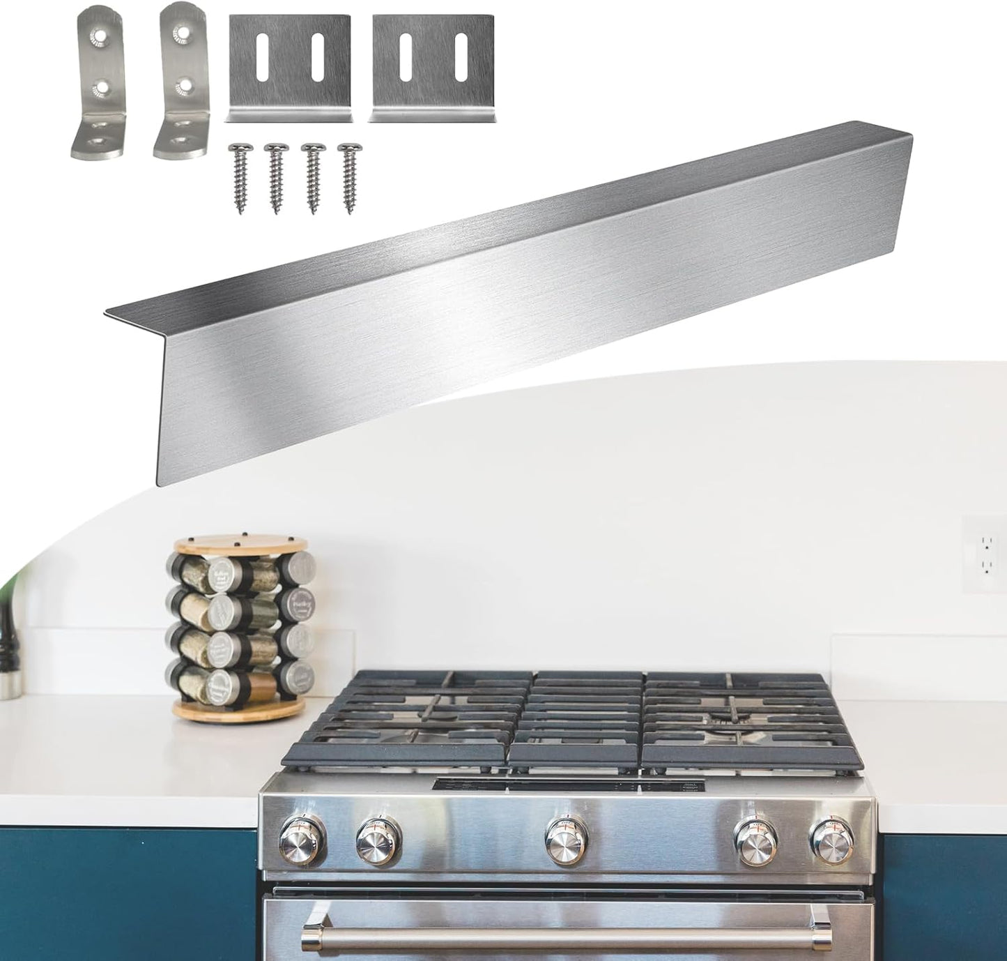 30 Slide-in Range Rear Filler Kit for Kitchen Gap Cover