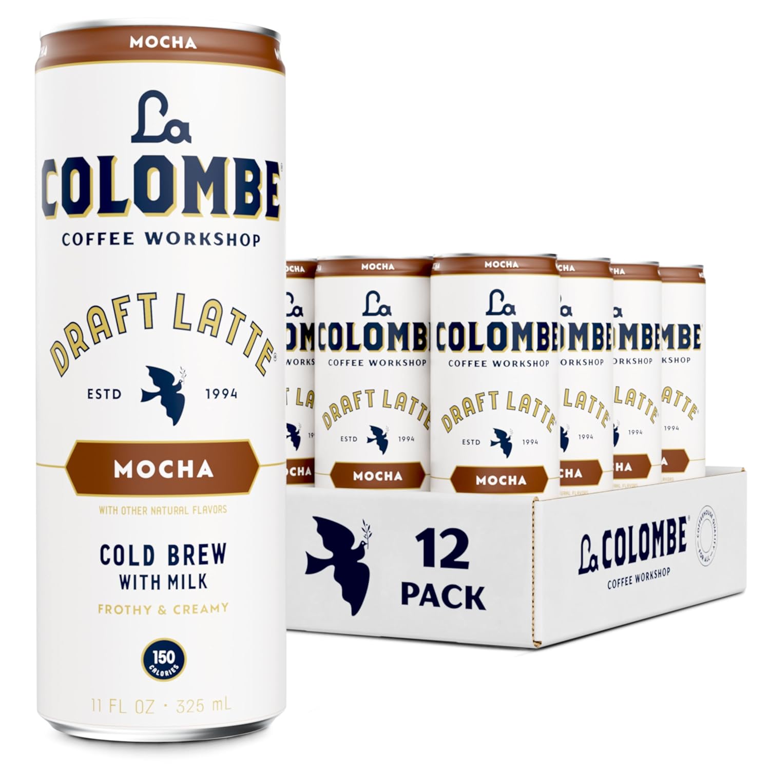 La Colombe Mocha Draft Latte - Ready-to-Drink Coffee Delight