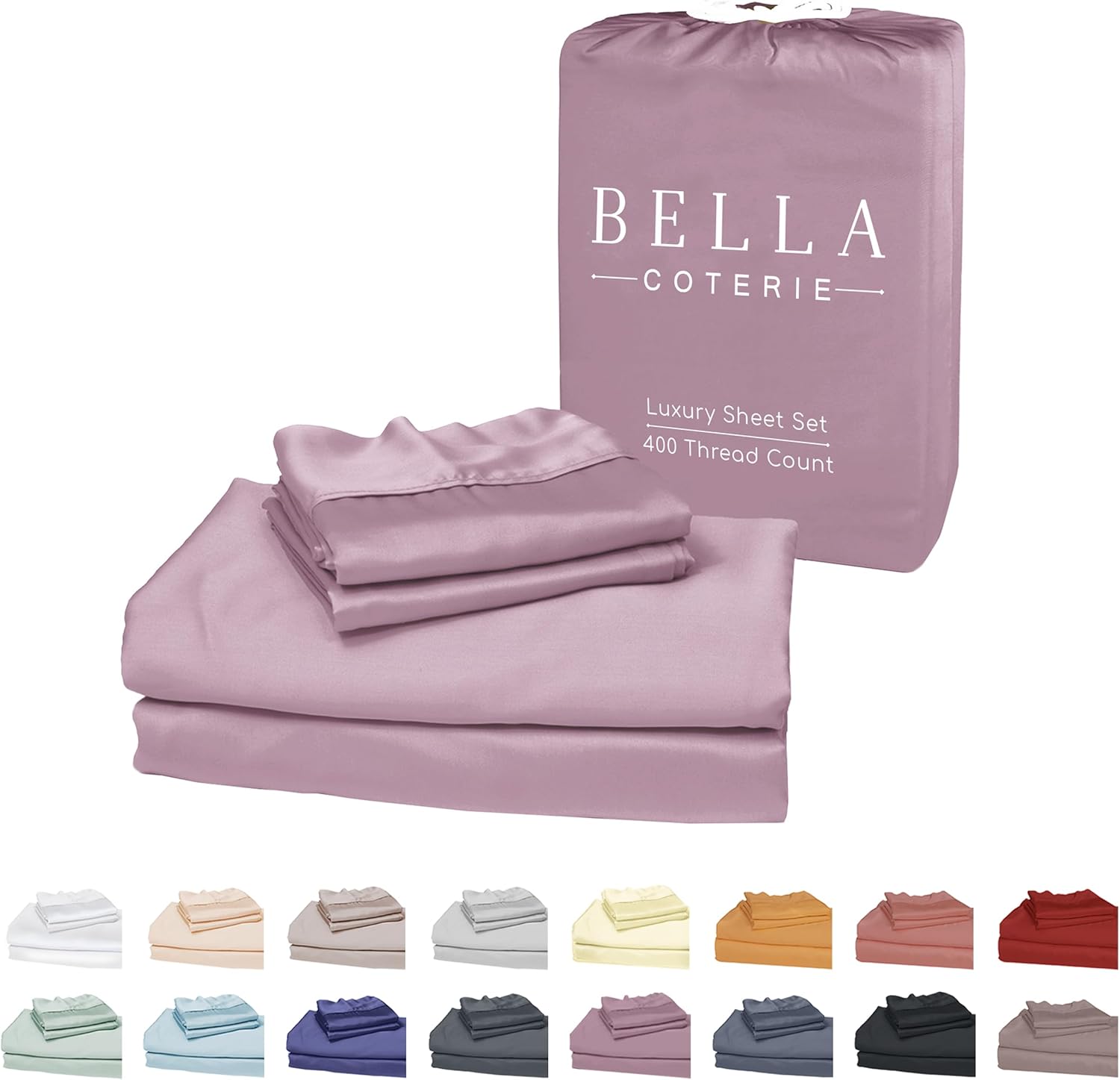 Luxury Bamboo Viscose Cal King Size Sheet Set for Comfort