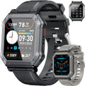 Smart Watch for Men Fitness Tracker - Military Design, Calls & Heart