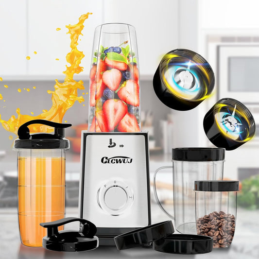 Compact Bullet Blender Set - Blend On the Go!