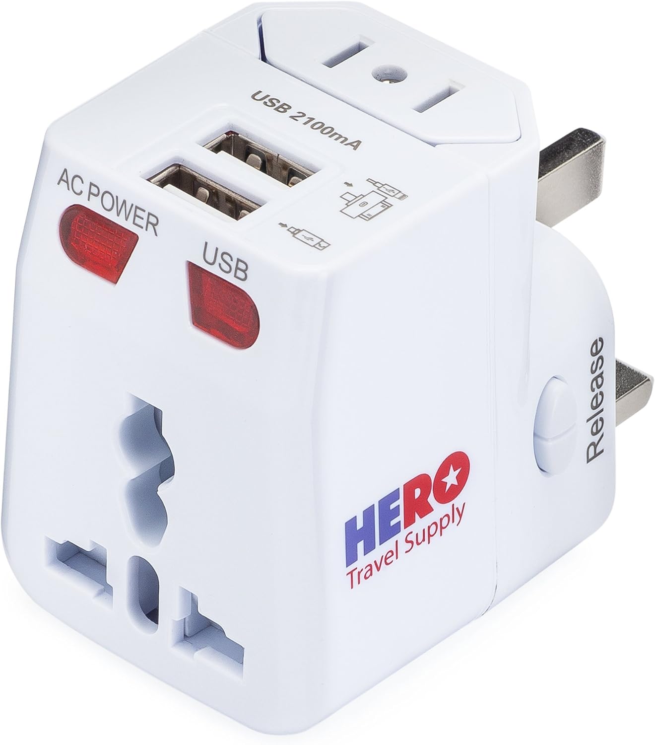 Hero Universal Travel Adapter: Power Anywhere!
