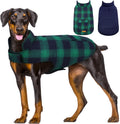 Kuoser Reversible Dog Jacket Green XXL - Warm Windproof Coat