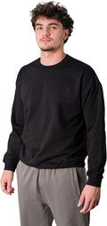 Mens French Terry Cotton Athletic Crewneck Sweatshirt - Everyday