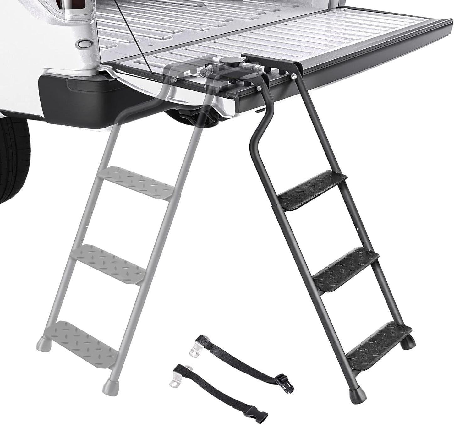 Tailgate Ladder for Pickup Trucks - Sturdy and Easy to Install