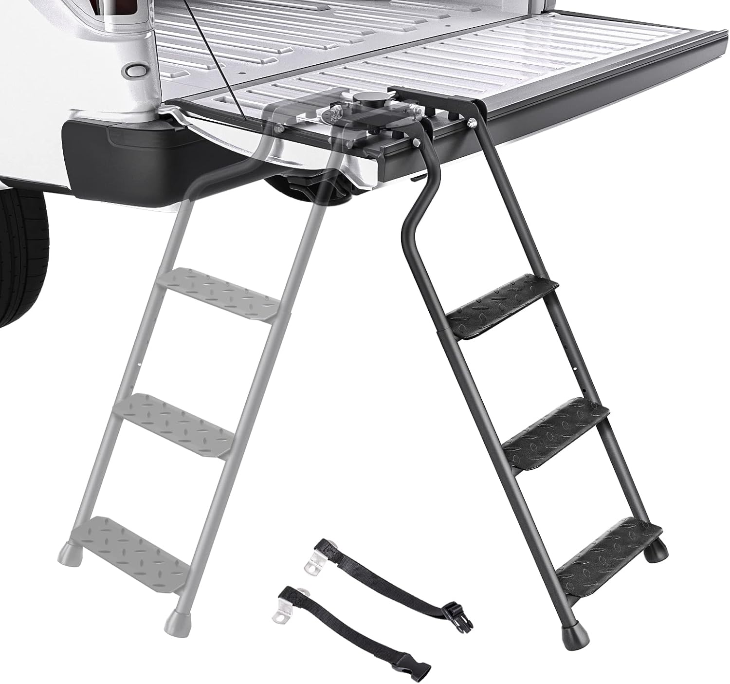 Tailgate Ladder for Pickup Trucks - Sturdy and Easy to Install