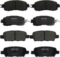 Front & Rear Carbon-Fiber Ceramic Brake Pads for 2013-2018 Altima
