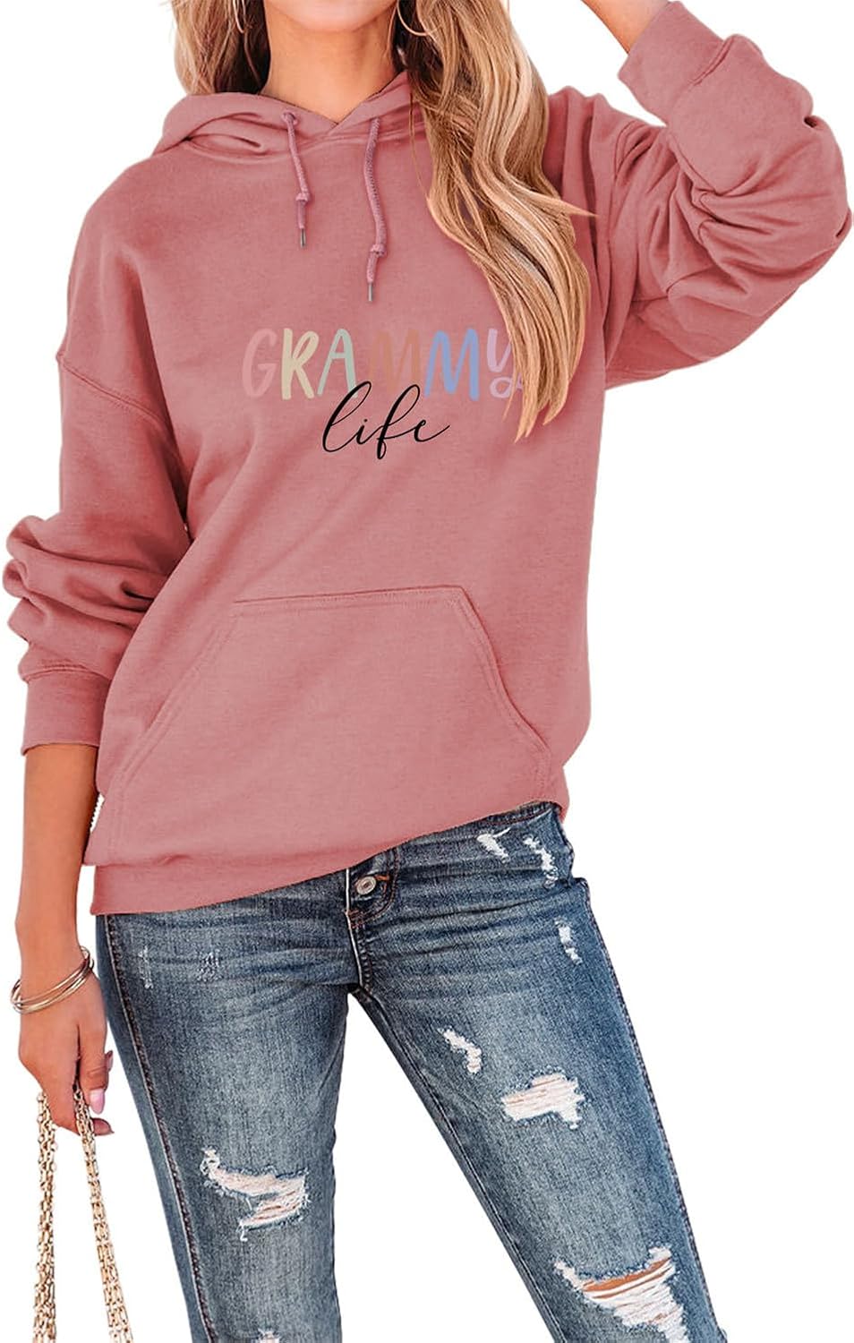 Cozy Grammy Life Hoodie for Grandma Gifts